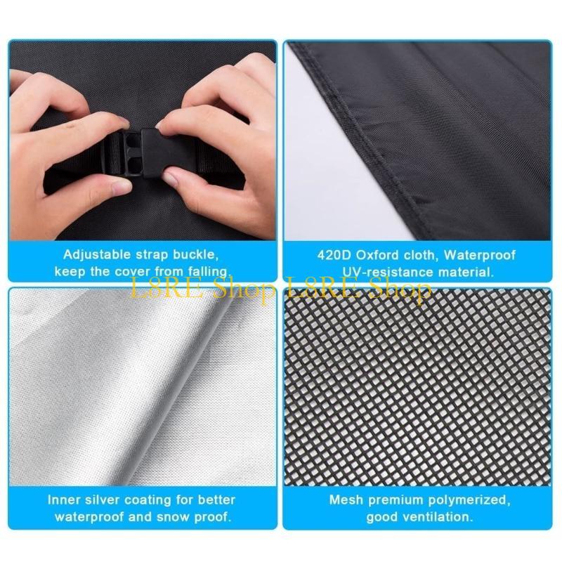 L8RE Window Air-Conditioning Guard Removable Waterproof Outdoor Air Conditioner Cover