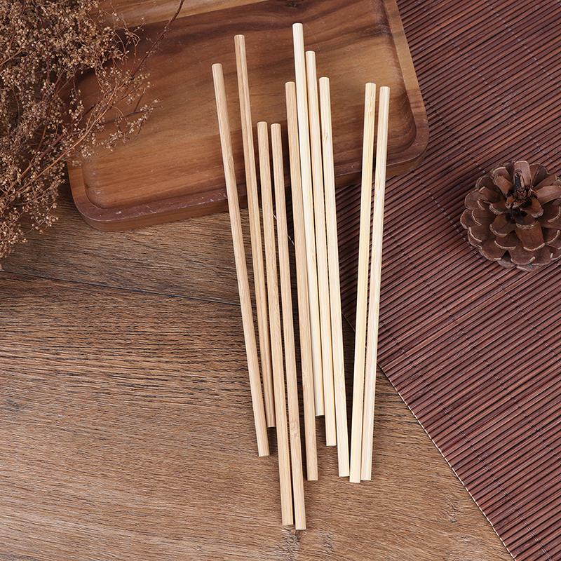 5 Stück Bambus Trinkhalme Umweltfreundliche Haushaltsutensilien Strohhalme
