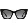 Marianne Grey Gradient Cat Eye Ladies Sunglasses Be4372u 30018g 52