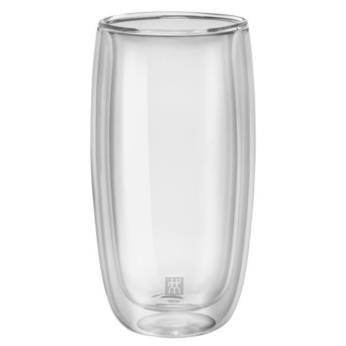 Verres à Soda - ZWILLING - Sorrento - 2 Pièces - 475 ml - Verre Borosilicate