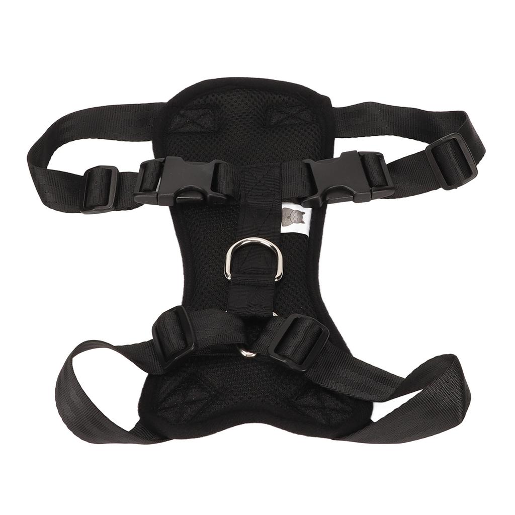 Dog Car Harness Seatbelt Set Breathable Mesh Adjustable Dog Safety Vest Harness with Seatbelt for Car