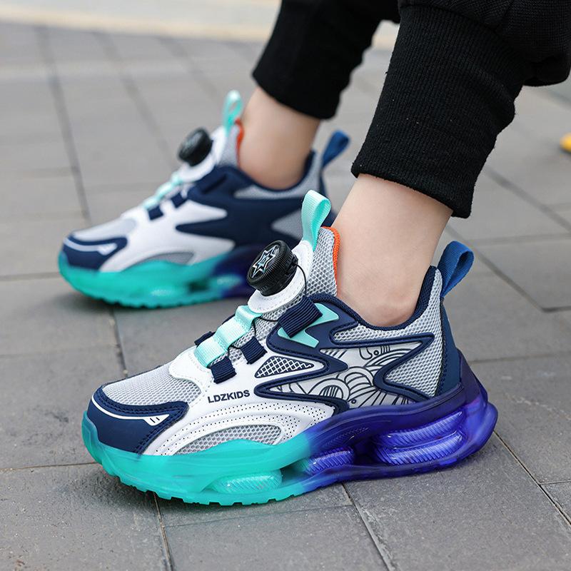 New 2025 Classmate Sneakers Sports Spring Boys Mesh Boys Classmate Breathable Children Children Tide