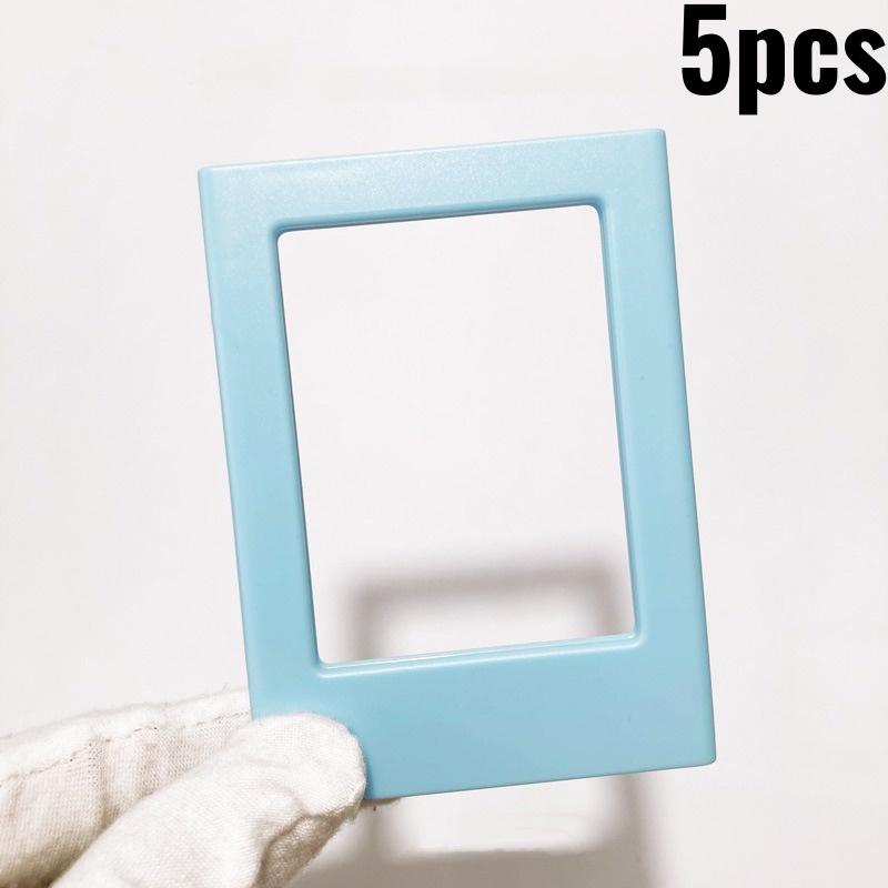 3 Inch Magnetic Photo Frames for Fujifilm Instax Mini Film Papers Double Sided Fridge Picture Frame Magnets Artwork Frames