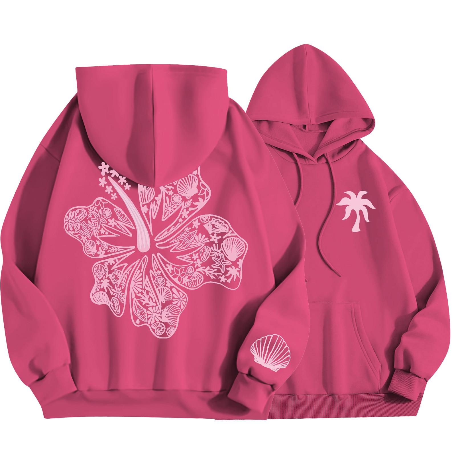 

Женская мода, женский легкий пуловер с длинными рукавами и карманами, толстовка с капюшоном в стиле консервативного стиля XXXL