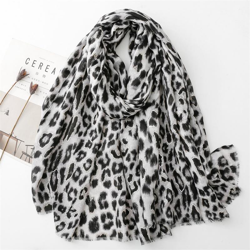 2024 Fashion Women Floral Fringe Viscose Shawl Scarf Print Soft Lady High Quality Pashmina Stole Muslim Hijab 180*90Cm