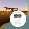 4 Pieces 14.5cm Drone Replacement Propellers with Cap Professional Portable Spare Parts Replace