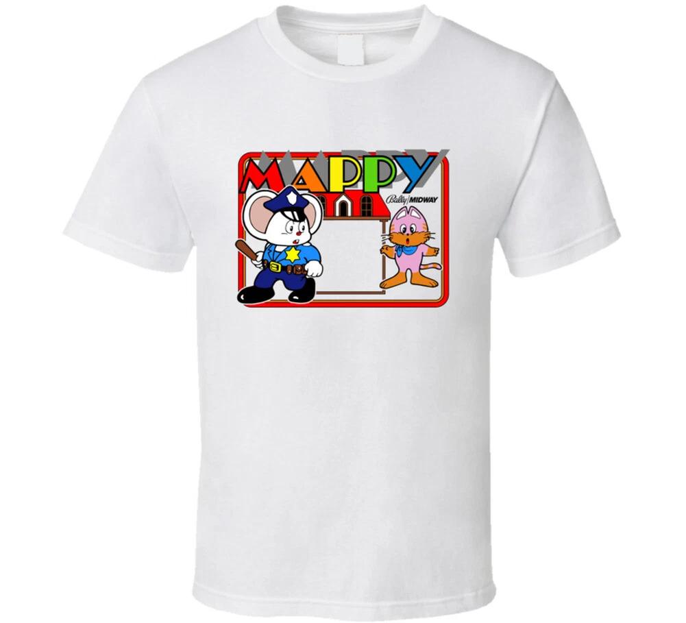 Mappy Arcade Tee Cool Retro Gaming T Shirt S