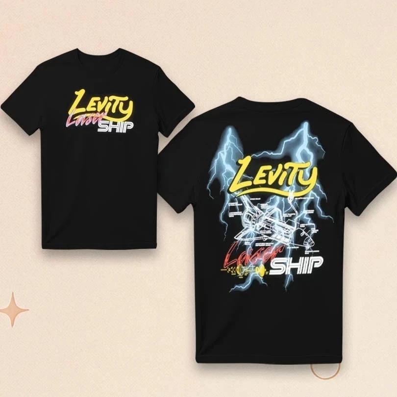 

Levity Lasership Tour Lightning 2025-2026 Merch Unisex T-Shirt S