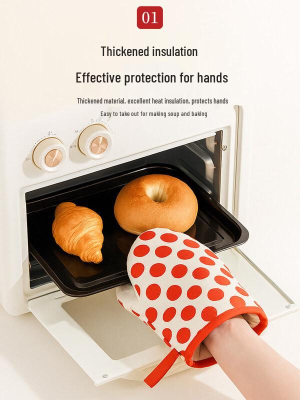ZISIZ Heat Resistant Oven Mitts