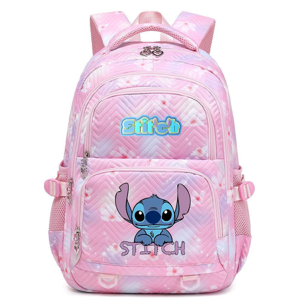Cartoon Printing Multi-Compartment Middle And High School Schoolbag Cute And Lightweight Girls Backpack Young Girls Schoolbag