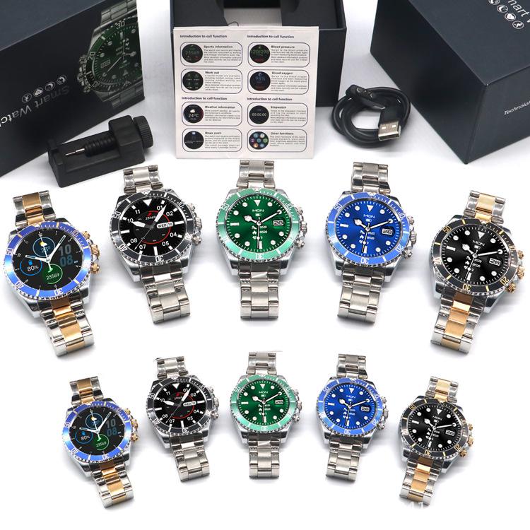 AW12 Stainless Steel Sport Smartwatch with Calling Feature