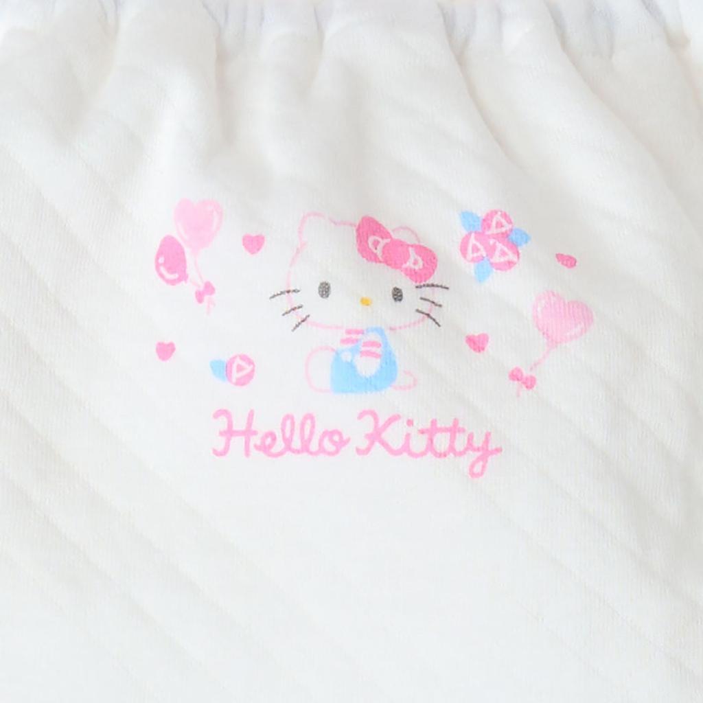 Sanrio Quilted Shorts Hello with Name Label 214680 Kids' (2-Pack) Kitty, 110cm, Inside,