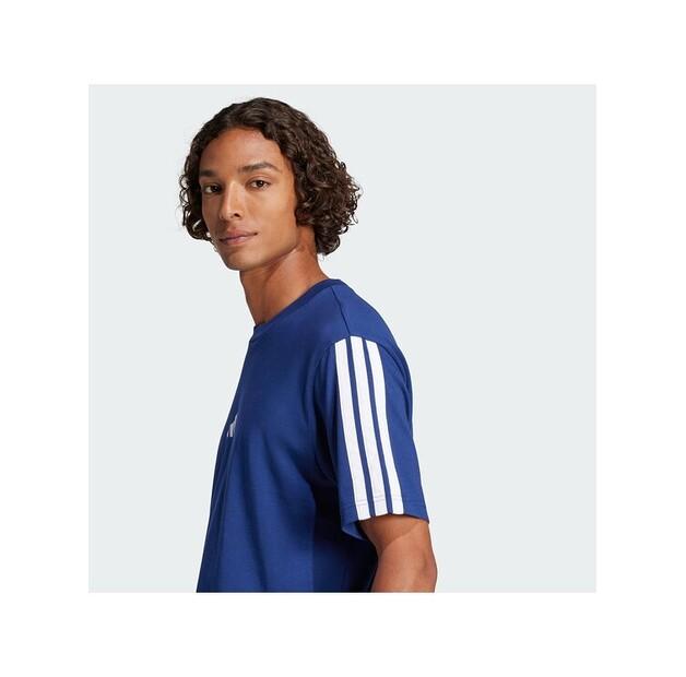 Футболка adidas Essentials 3-Stripes Single Jersey Tee