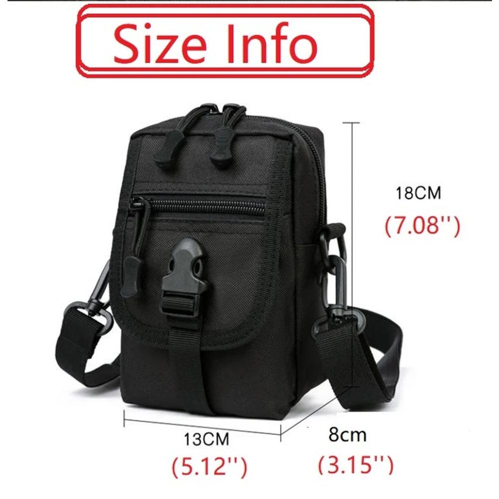 Waterproof Tactical Molle Waist Pack Hiking Travel Sling Backpack Shoulder Hunting Bag