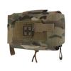 [PHOENIX IKKI] Compact Pouch Bag with Removable Inner Pouch, Molle Compatible, Belt Loop, Emergency First Aid, First Aid, Medical, Emergency, CP Camou