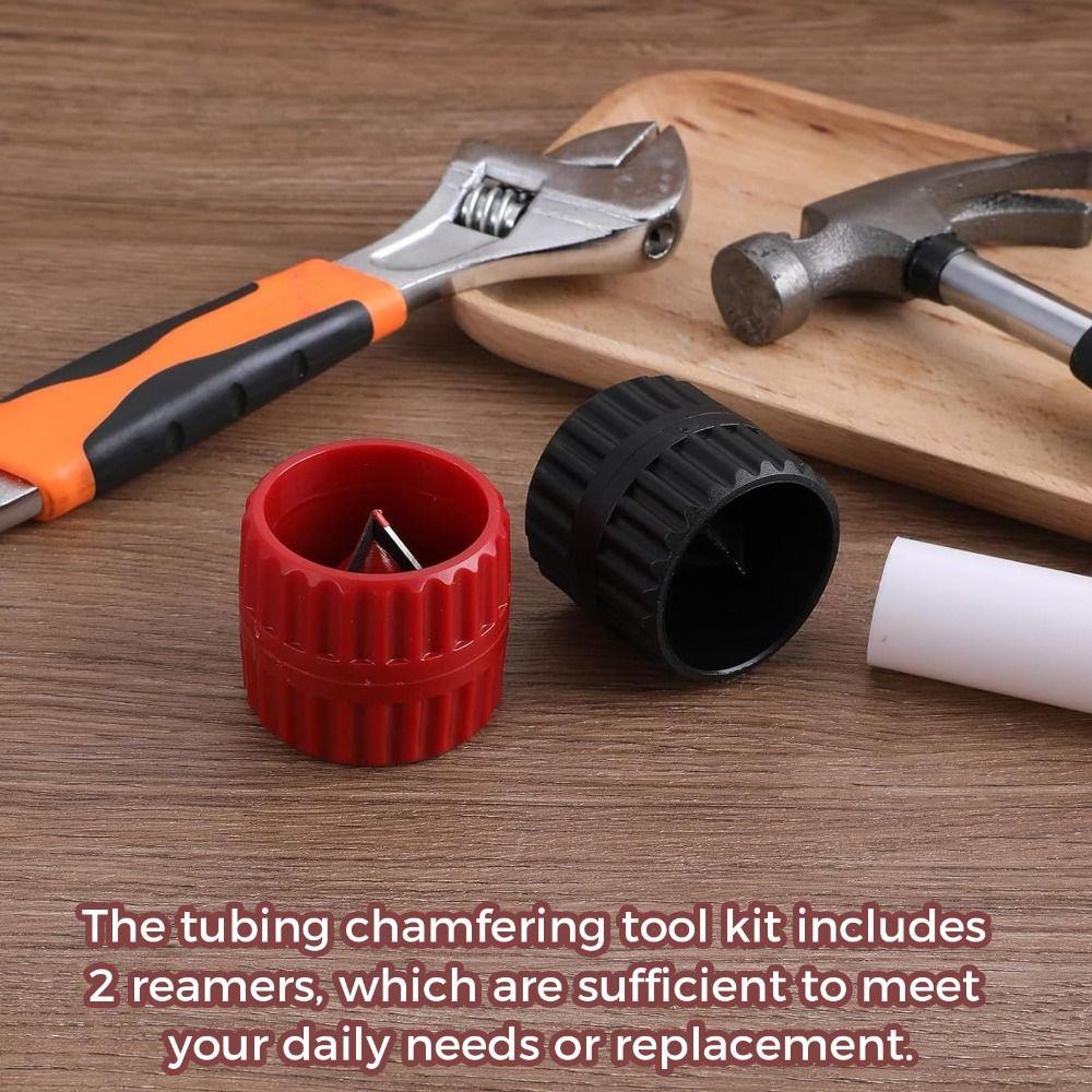 Easy Edge Trimming Chamfer Tool Smooth Rotation Burrs Remover Deburring Tools Copper Tubes