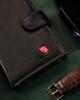Elegant men's leather wallet - Peterson