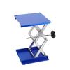Aluminum Oxide Laboratory Lifting Platform Stand Scissor Rack 200x200x340mm