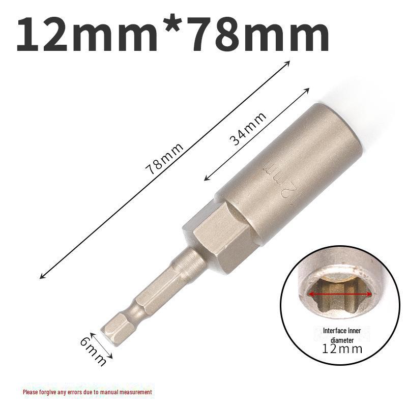Magnetischer Sechskant-Handbohrersatz aus hochhartem S2-Legierungsstahl