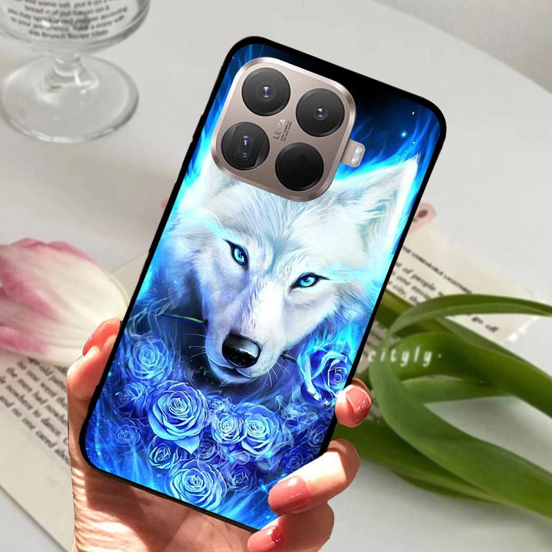 Für Xiaomi 15T Pro 15TPro Hülle Mode Löwen Tiere Fundas Weiche Silikon TPU Handyhüllen Für Xiaomi 15 T Pro Stoßfeste Hülle