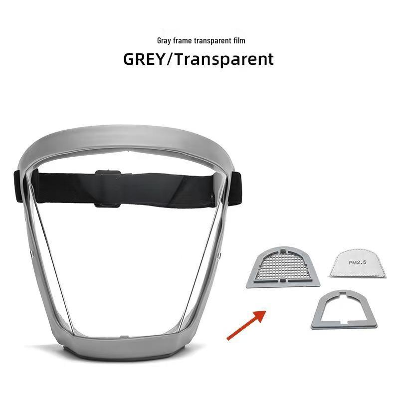 High-Definition Transparent Anti-Droplet Dustproof Protective Face Shield Goggles for Cycling