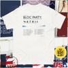 Bloc Party Silent Alarm 20th Anniversary Tour 2025 T-Shirt für DO512 Unisex T-Shirt