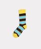KENZO Unisex 26Ss Striped Black Rib Socks_K265Ahc101Bks