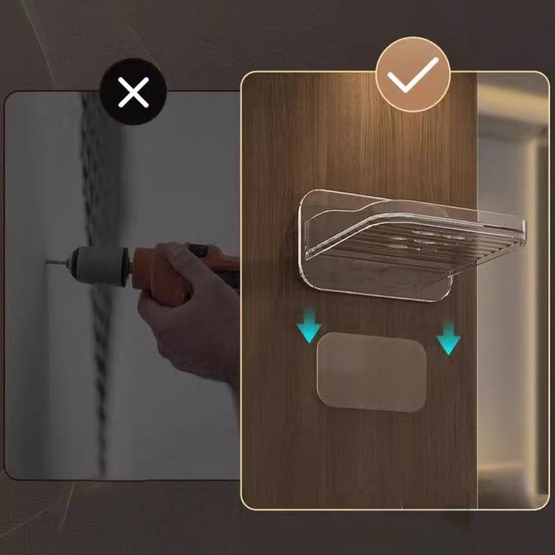 Wandmontiertes Kameraregal Schweberegal Perfekt für Babyphone Sicherheit Büro Heimdekor Küche Badezimmer Aufbewahrung