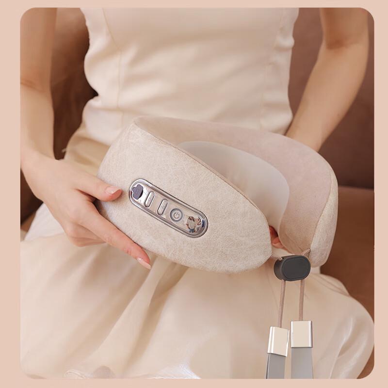 

USB Heated Kneading Neck Massager U-Pillow