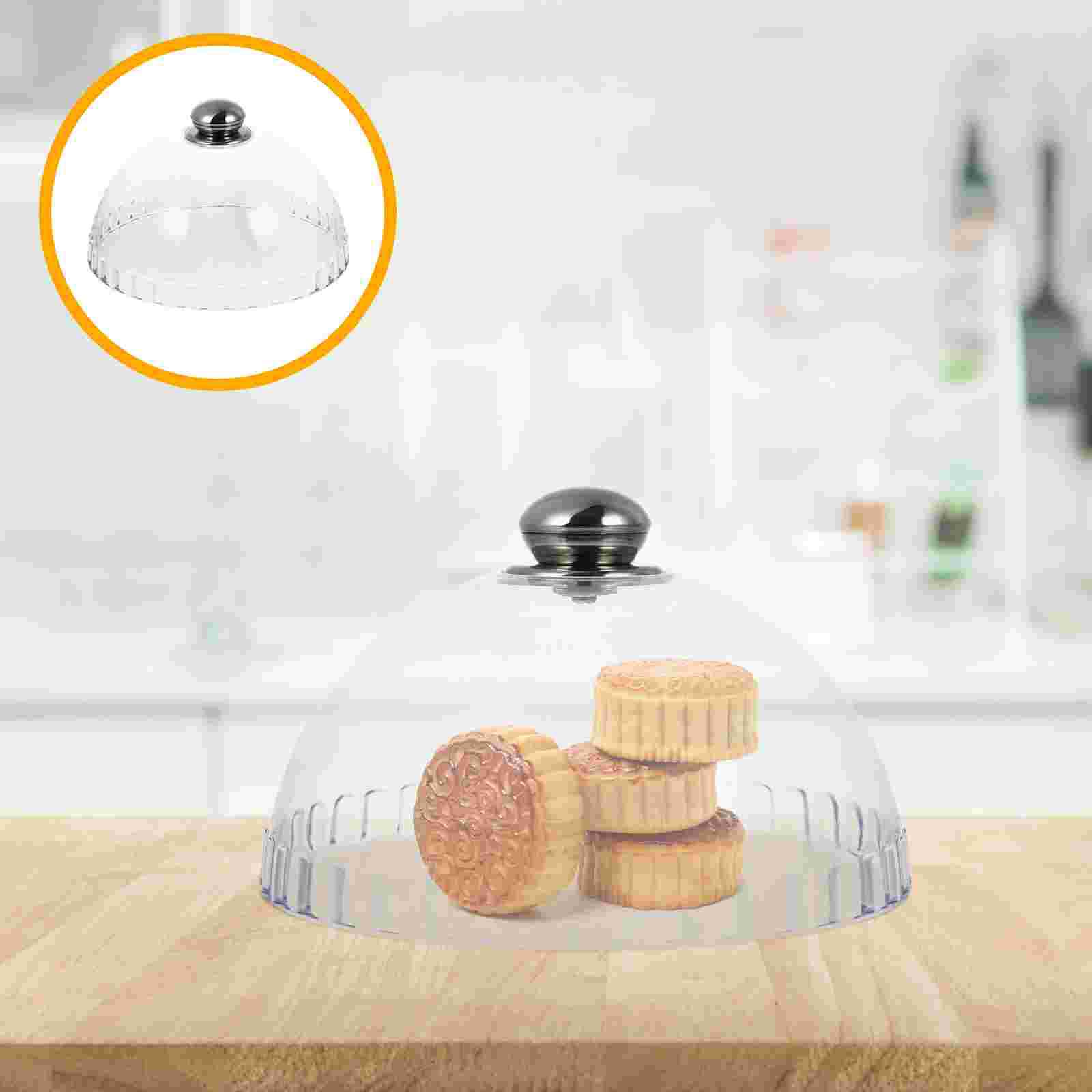 

Крышка для десерта, круглый поднос для сервировки, купол для еды, тарелка для торта, противни для выпечки, кастрюли, защитная прозрачная крышка для закусок