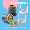 High Heat Resistant Plasma Cutting Torches Tip Set Welding Torches Replacement Tip Heavy Duty Plasma Nozzle for Cutting