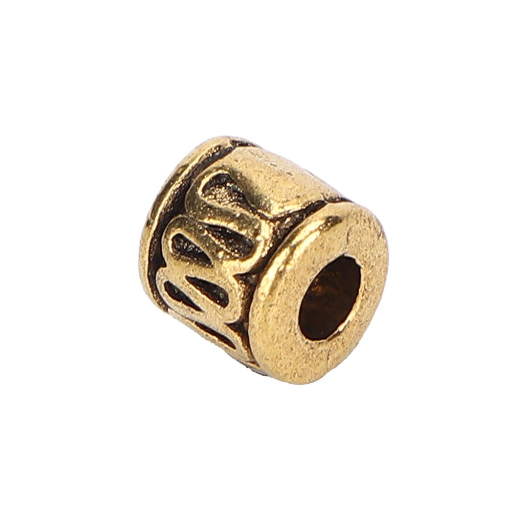 50 szt. Koraliki do zaplatania włosów ze stopu ozdoba do brody dredy pierścionki bransoletka naszyjnik akcesoria do wyrobu złota