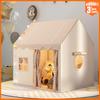 Brinquedos para Crianças Tenda Castelo de Princesa Casa de Brincar Cubby Casa Pequena para Crianças Dobrável Tenda de Brincar para Interior Tenda de Bebê Estrutura Sólida Sem Bola de Luz
