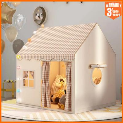 Kid Toys Tent Princess Castle Play House Cubby Children Small House Folding Indoor Play Tent Baby Tent Solid Frame No Light Ball