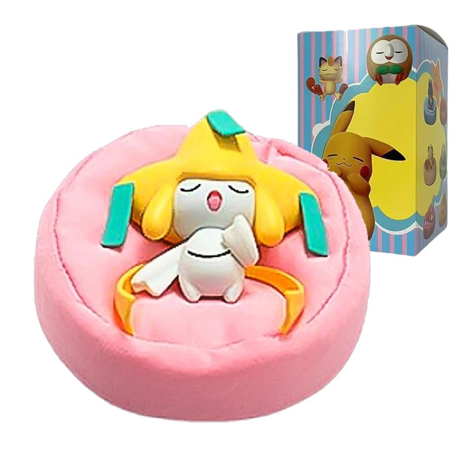 1-12pcs Pok  mon  Pikachu  Action Dolls  Anime sleep Series Desktop Decorations Pok  mon Toys ornament Birthday Gif