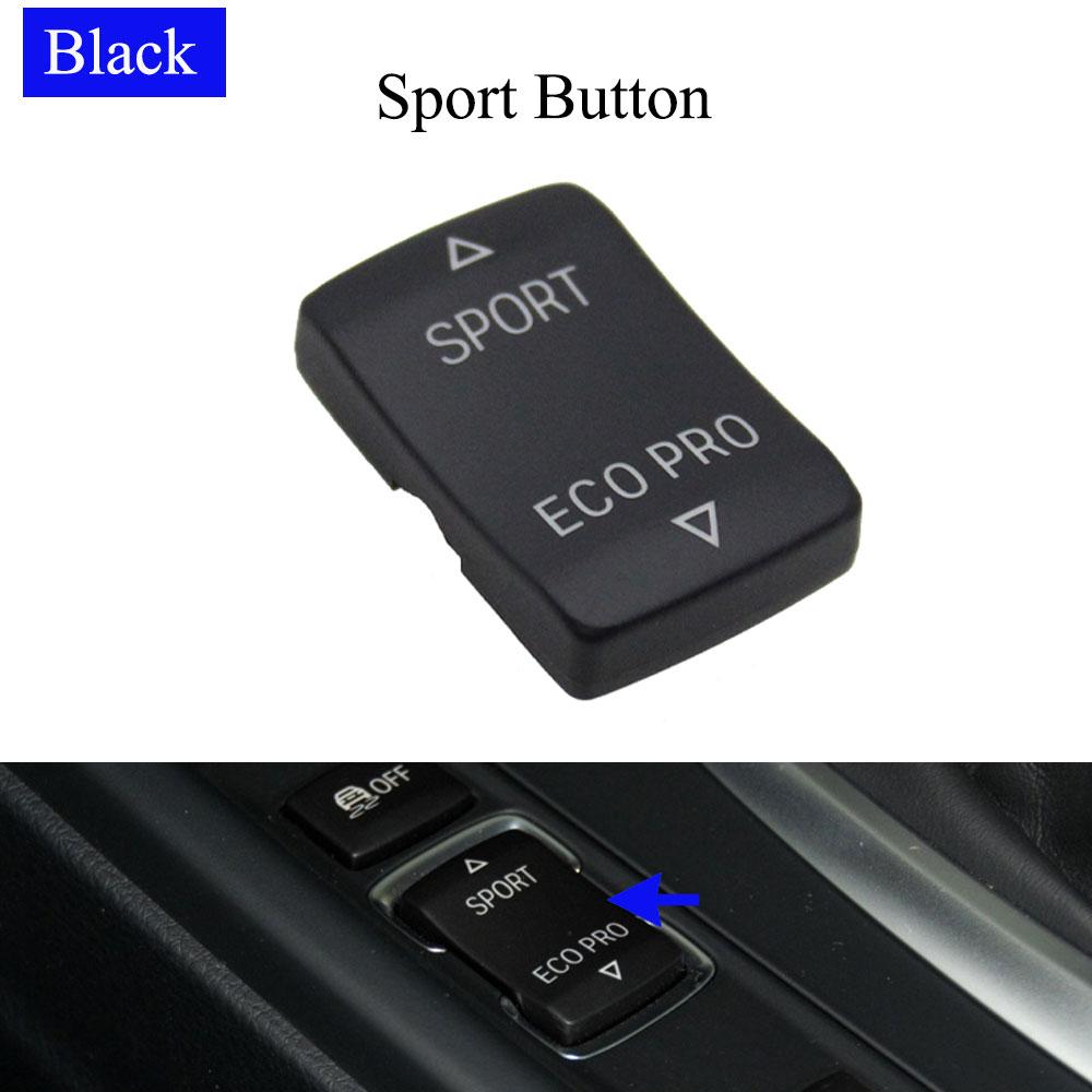 Black Red ESP Antislip Switch Sport ECO Button Radar Sensor Keys Cap For BMW 1 2 3 4 Series F20 F21 F22 F23 F30 F31 F34 F35 F32