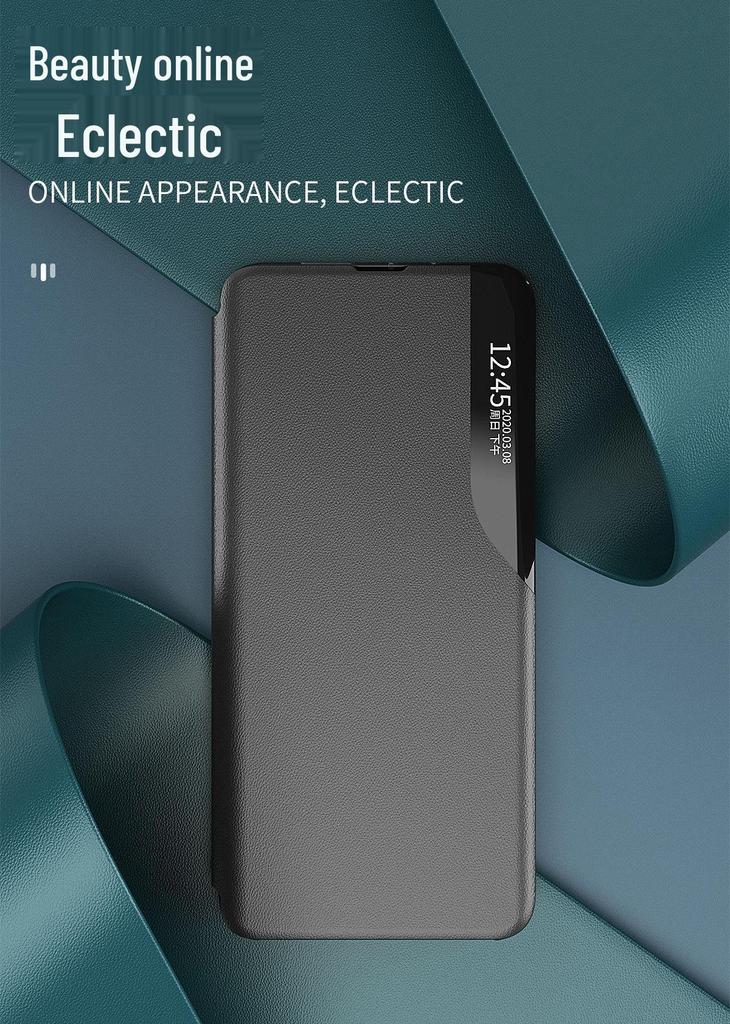 Honor 90 Lite/Honor 300 Half-Window Flip Case with Drop-Proof Magnetic Protection