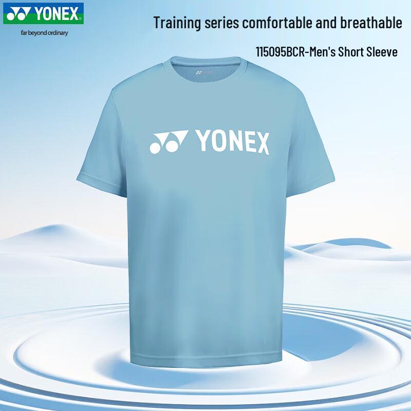 Мужская тренировочная футболка для бадминтона Yonex с влагоотводящими свойствами 115095 XL