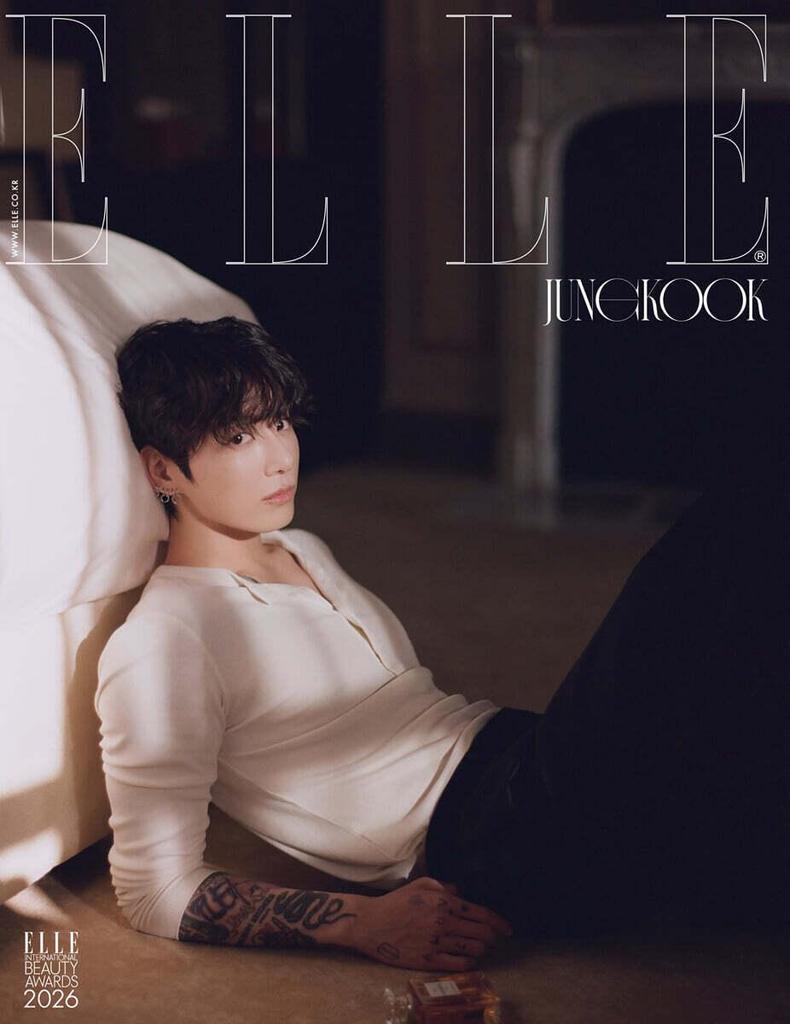 ELLE KOREA Cover BTS JUNGKOOK | Korean Fashion Magazine K-POP Collectible