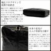 VITAFELICE Men's Vintage Leather 2-Way Briefcase (NSB-30373N) (Chocolate)