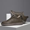 Plus Size British Style Genuine Leather Men Shoes Trend Comfortable Casual Shoes Moccasins Men Flats Shoes