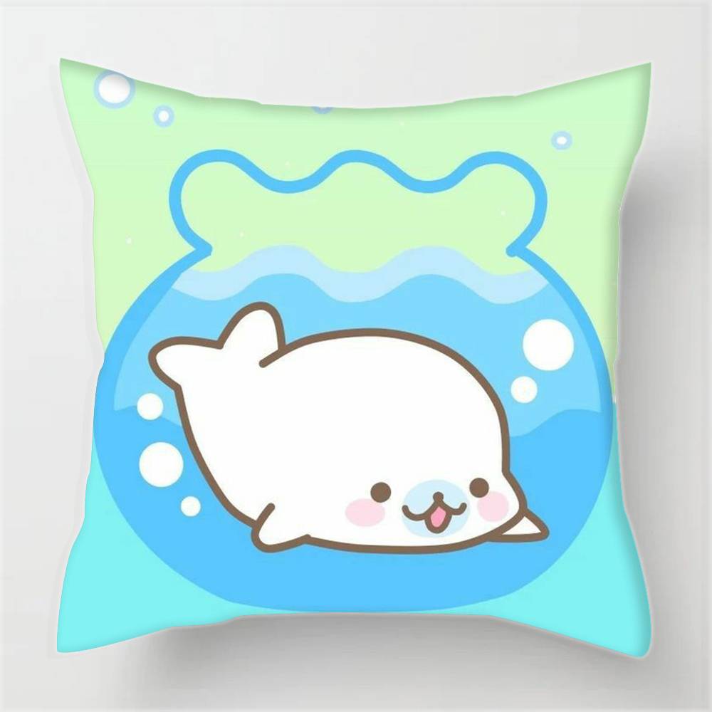 Pillowcases cushion covers living room sofas home decor gifts Anime M-Mamegoma Kawaii  cute