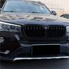 Durable-Car Front Kidney Grill Air Intake Grille Front Hood Grill Single Line Grille For BMW X3 F25 X4 F26 LCI 2014-2017