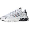 Originals Nite Jogger Fabric Sports Comfortable Durable Low-Top Lifestyle Casual Shoes Unisex Casual Shoes White Black H01719