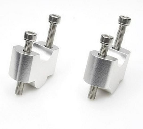 Compatible BMW G310GS/G310R Handlebar Riser Adapter - Aluminum-Magnesium Alloy