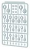 Hobby Base Premium Parts Collection Ball Pure for Plastic Joint, Large, White, Models, PPC-T127