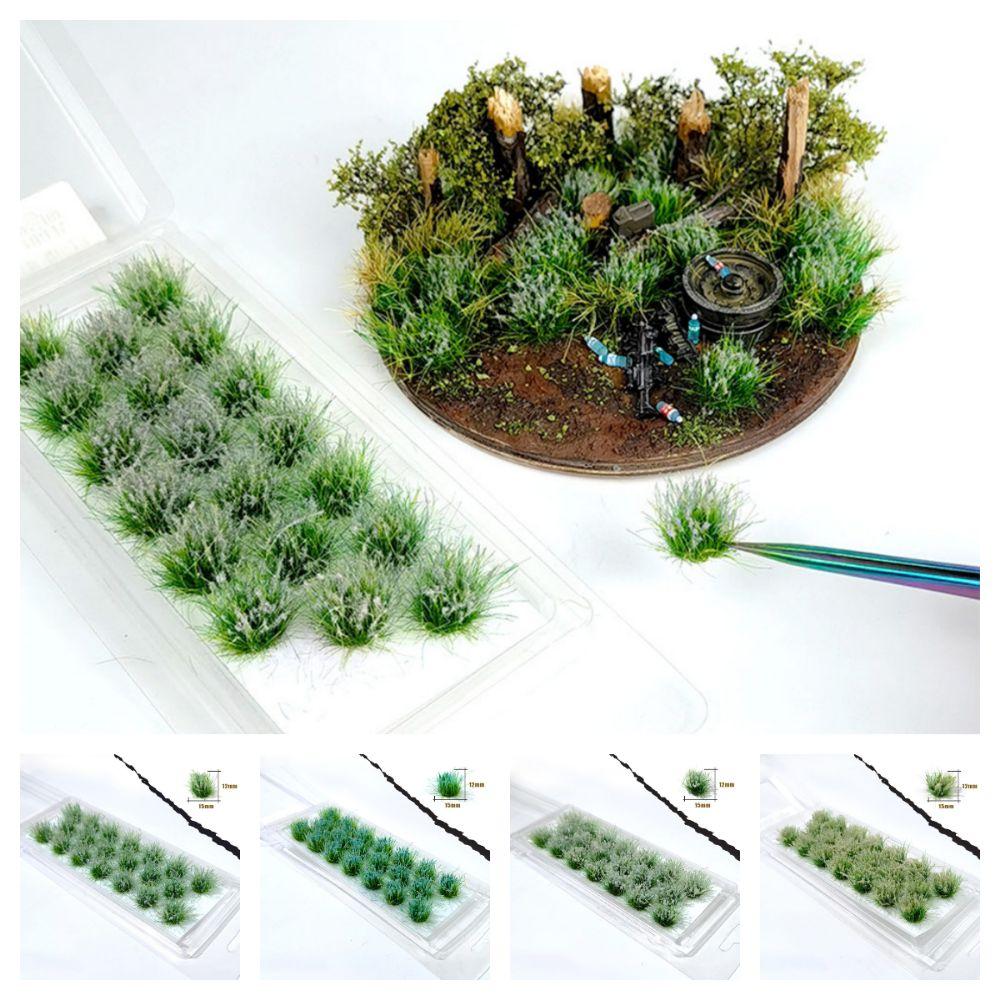DIY Miniature Grass Bushes Accessories Long Leaves Grass Cluster Creative Artificial Grass Tufts