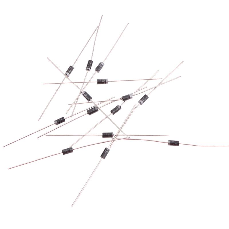 50Pcs Schottky Rectifier Diodes Uf4004 Uf4007 1A 400V 1000V Ultra Fast Recovery Diode Rectifier Do-41