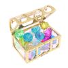 1 Set Child Diy Accessories  Box Treasure Kids Toys Acrylic Colorful Diamond Gems Plastic Large Jewels
