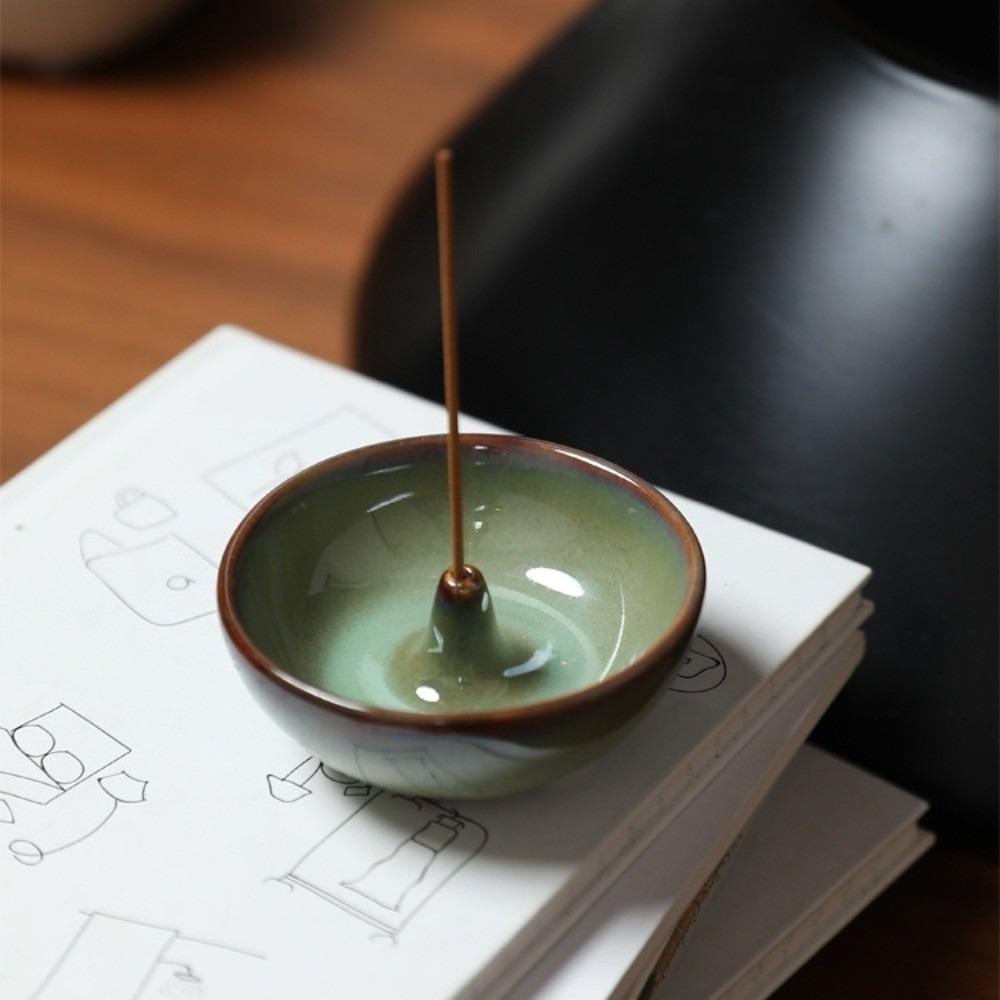 Zen Style Incense Stick Burner Retro Agarwood Tray Decorative Incense Holder  Living Room